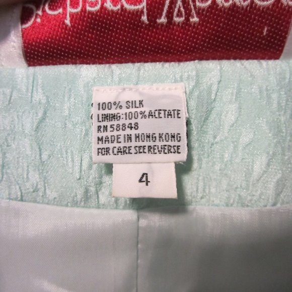 Vintage Richard Warren Silk Skirt Set - Picture 6 of 10